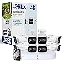 Lorex Fusion 4K Security Camera System w/ 2TB NVR - 8 Channel PoE Wired Home Security System w/Metal Bullet Camera - Color Night Vision, Privacy