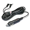 EDO Tech 11' Car Charger Adapter Power Cord for Philips 7 9 10 inches Dual Screen Headrest Portable DVD Player Pet9402/37 Pet708/37 Pd7012/37