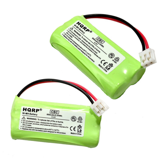 HQRP 2-Pack Phone Battery Compatible with VTech CS6228 / CS 6228, CS6228-3 / CS 6228-3 Cordless Telephone