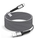 iPhone Charger Cable 10FT, [Apple MFi Certified] USB to Lightning Cable Fast Charging Braided iPhone Charging Cord cable Lead,Lightning Charger cable…