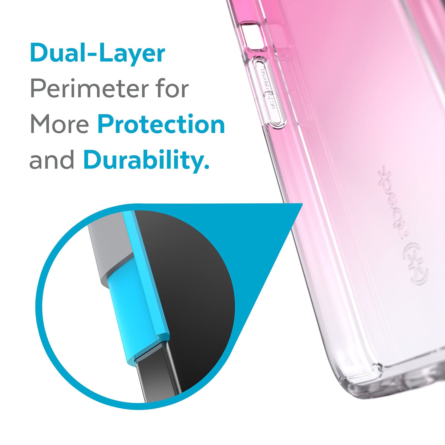 Speck Clear iPhone 13 Pro Max Case - Slim, Drop Protection - for iPhone 13 Pro Max & iPhone 12 Pro Max - Scratch Resistant, Anti-Yellowing, Anti-Fade
