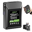 Palogreen V Mount Battery 95Wh 14.8V 6600mAh Rechargeable Battery Fasting Charging for Broadcast Video Camcorder, Compatible with Sony HDCAM, XDCAM