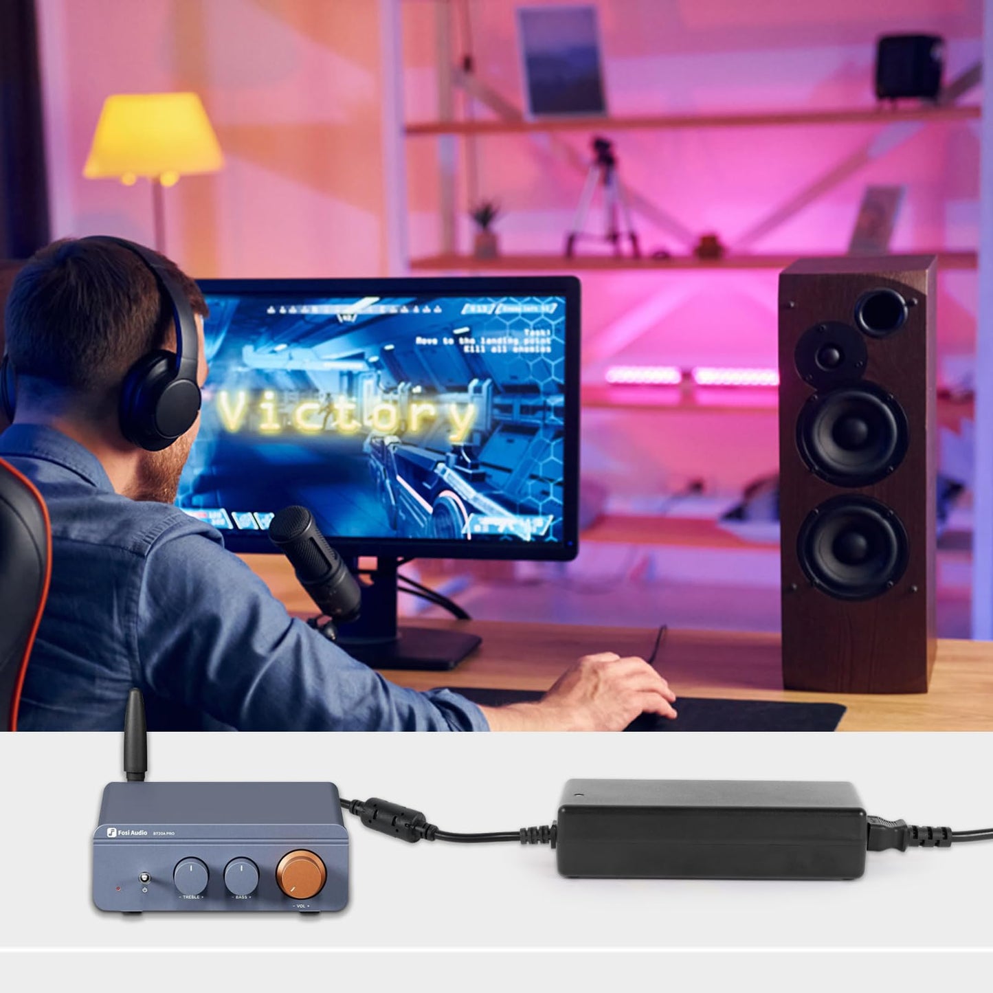 32V 5A Power Adapter Supply, 32V 5A Power Supply for Home Audio Bluetooth Stereo 2 Channel 2.1CH Receiver Amplifier Mini Hi-Fi Class D Integrated Amp.