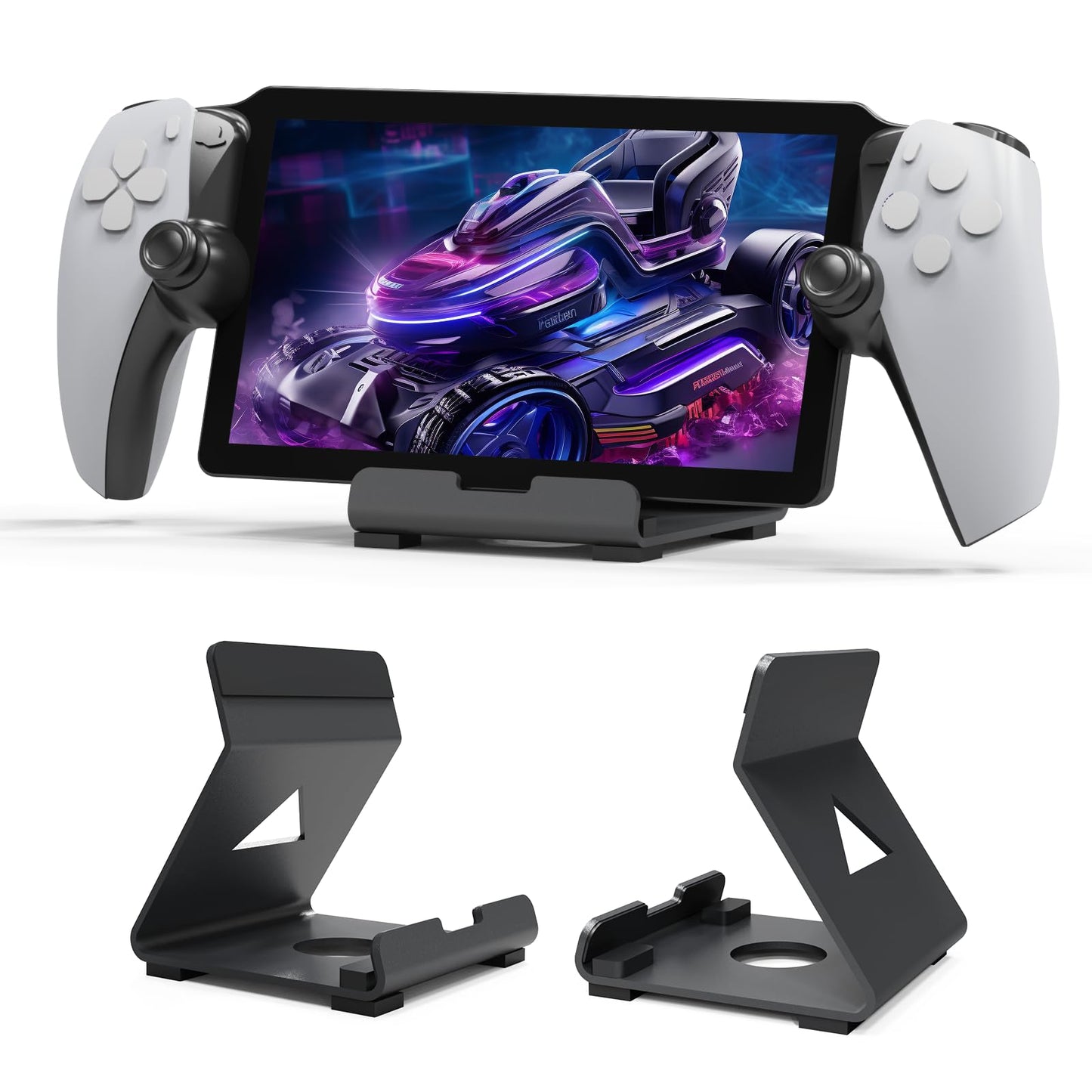 Levigo Game Controller Desktop Holder Stand Compatible with PlayStation Portal/ASUS ROG Ally/Steam Deck/Switch, Gaming Accessories Game Controller