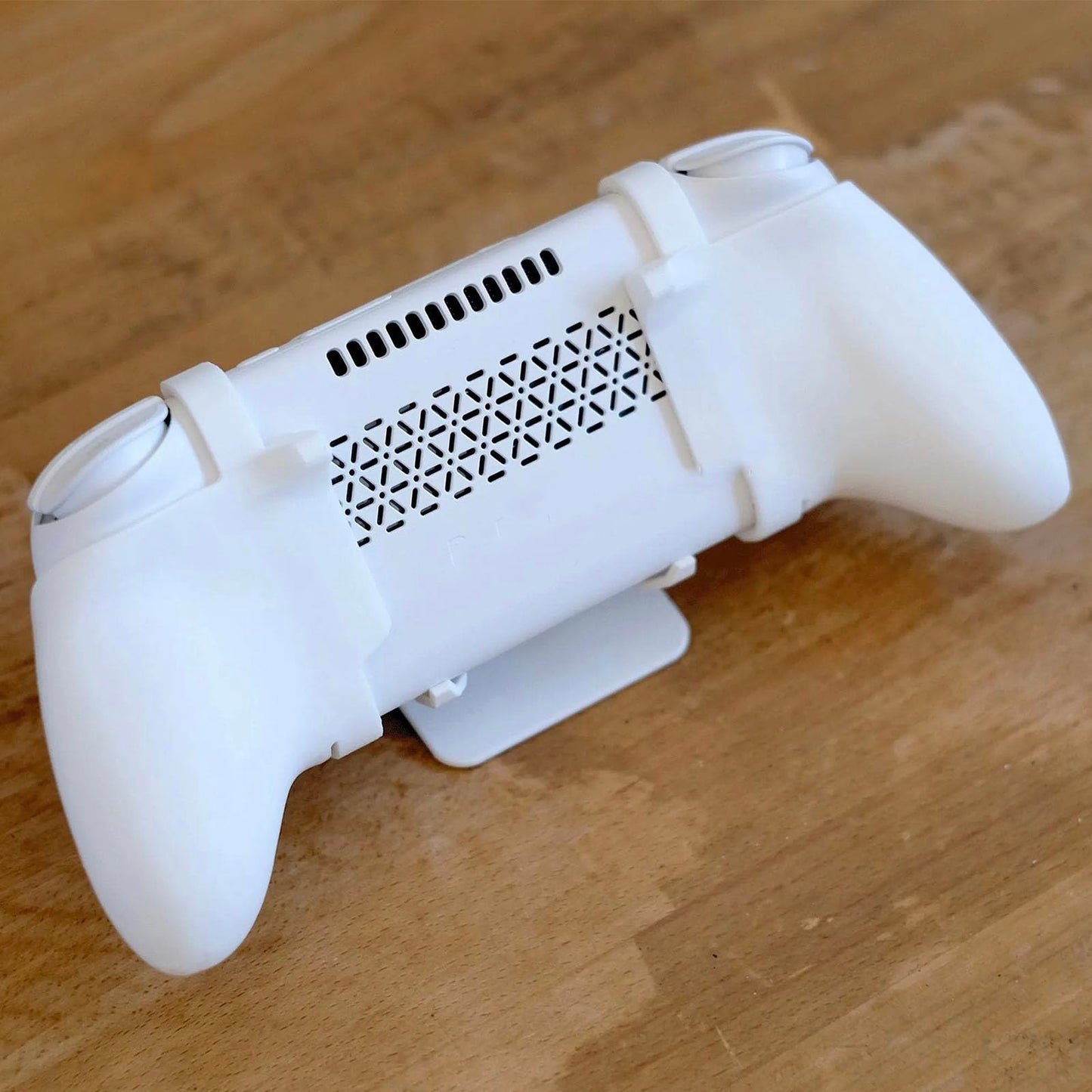 TEYOUYI Grip for 5 Thick Comfort Grip Case with Felt Wrap Ergonomic RP 5 Handheld Accessories for rp5 White