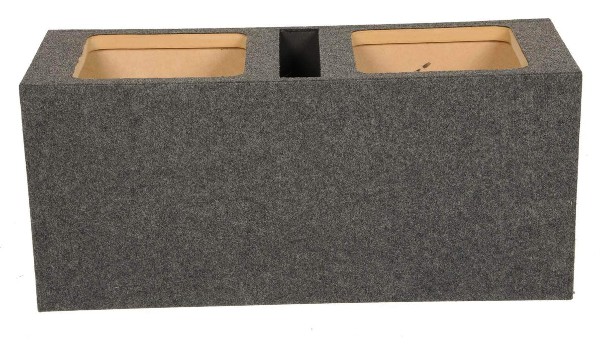 Square Solobaric Dual 12" Ported L3 L5 L7 Subwoofer Box Speaker Enclosure