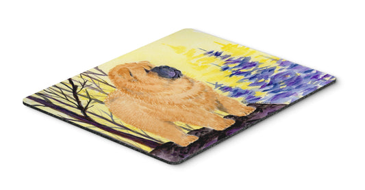Caroline's Treasures SS8603MP Chow Chow Mouse Pad, Hot Pad or Trivet for Home Office Gaming Working Computers Laptop Mouse Mat,Washable Large Mousepad