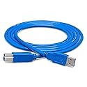 Hosa USB-306AB SuperSpeed USB 3.0 Cable, Type A to Type B, 6 Feet