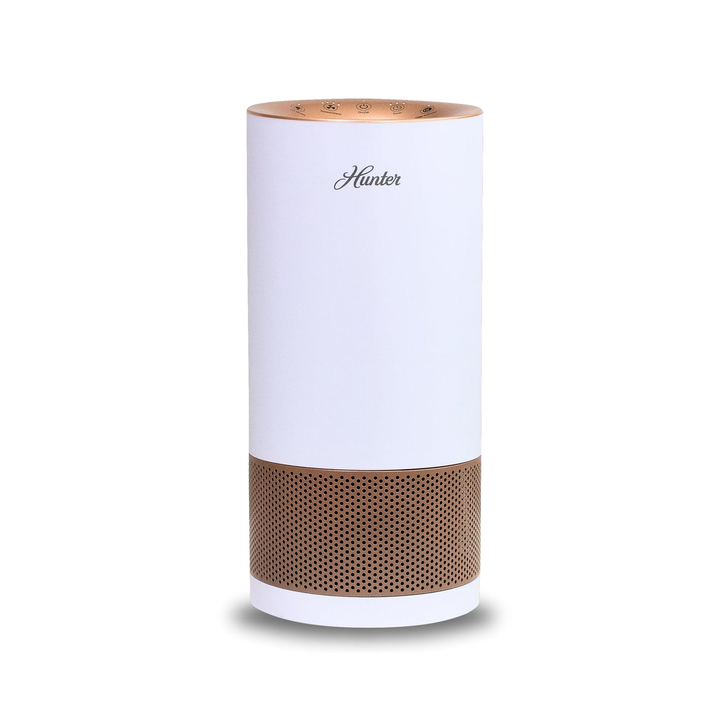 HP450UV True HEPA Air Purifier with UVC Light Technology in White Rose Gold