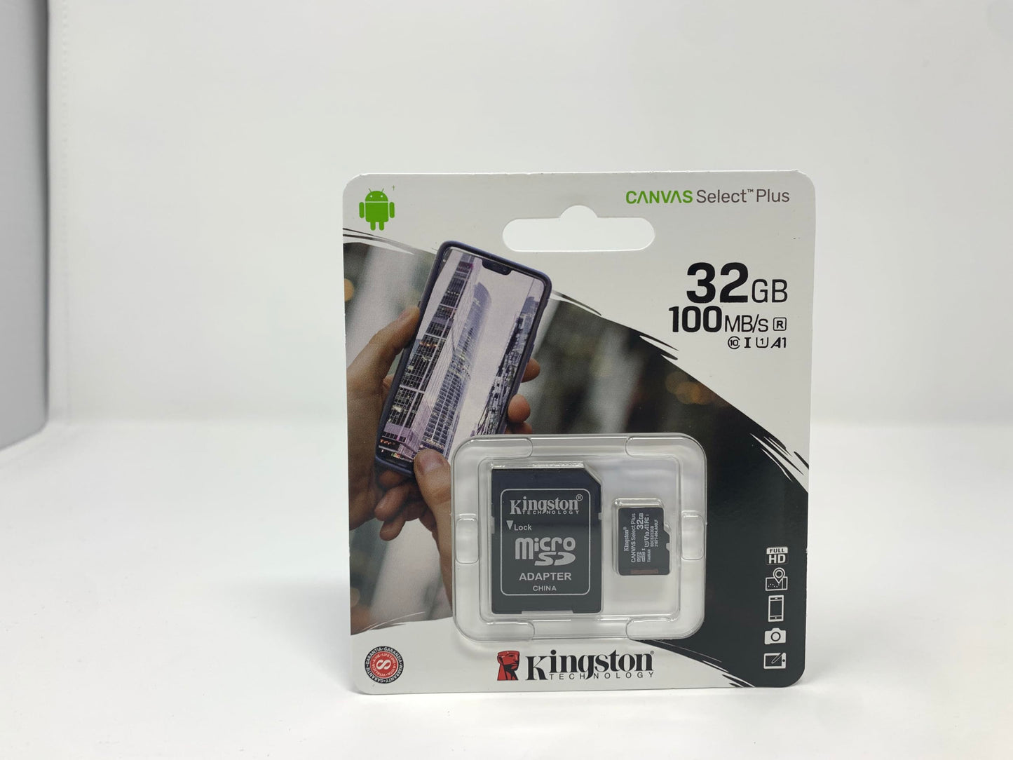 Transcend 32GB, UHS-I MicroSDHC Digital Camera Memory Card, Compatible with Vtech Kidizoom Action Camá Digital Camera - Class 10, U1, 100MB/s, 300
