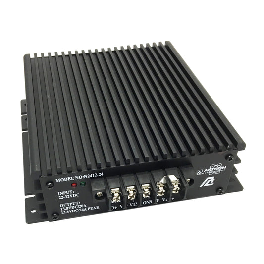 Astron N2412-24 DC to DC Negative Ground Converter 20A Constant
