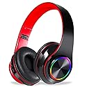 Fragolucyou Wireless Bluetooth Headphones-Colorful Lights,Foldable,Bluetooth 5.0,10 m Range,Stereo Surround,Built-in Microphone,Comfortable affixed…