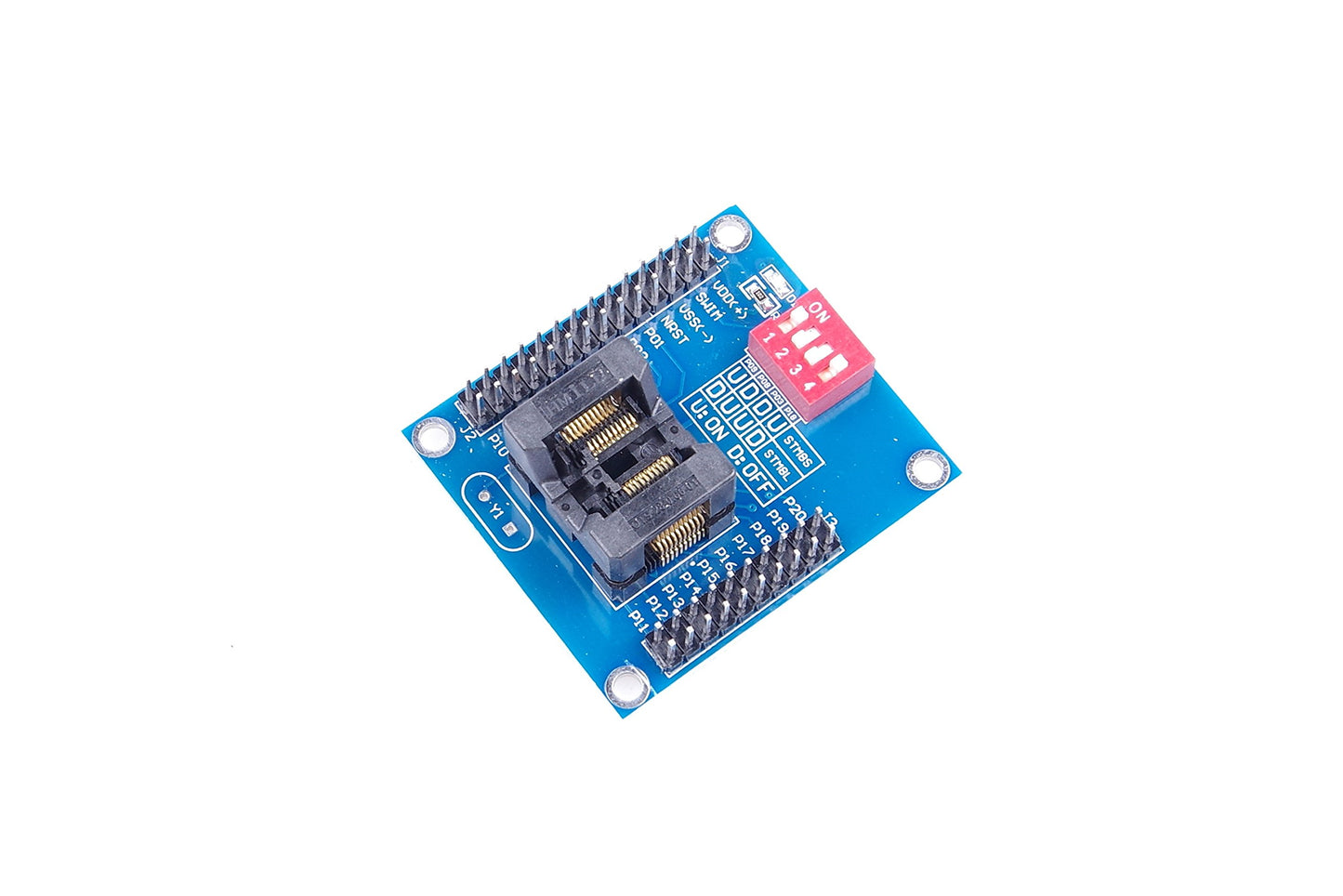 KNACRO STEM8S 8L TSSOP20 Programming Block Test Station Download Programmer Offline Programmer Block