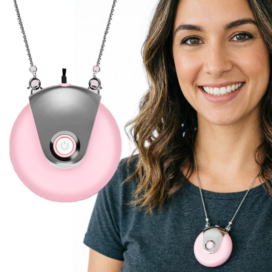 Portable Air Ionizer with 1999 Million Ions/cm³ | Filterless Air Purifier for Travel | Personal Air Purifier Small | Wearable Necklace, No
