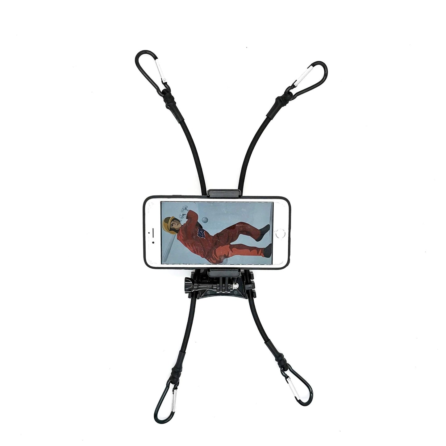 Meinuoke - Cell Phone Fence Mount - Camera Backstop Chain Link Mount for Gopro Action Camera Small Digital Camera and Smartphones - Your Baseball