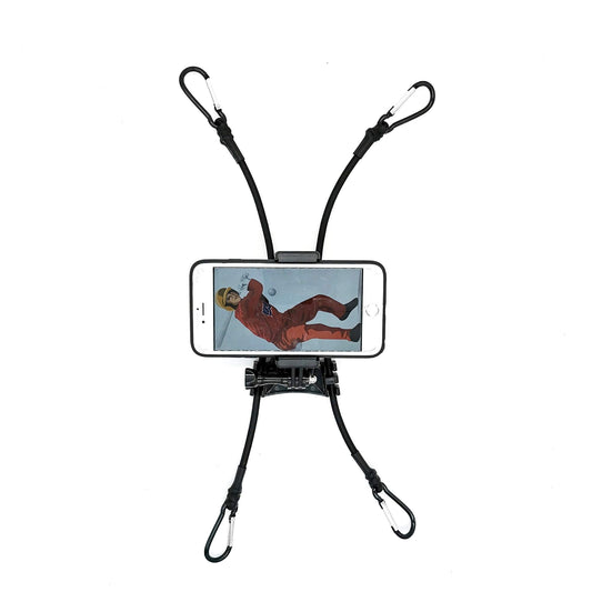 Meinuoke - Cell Phone Fence Mount - Camera Backstop Chain Link Mount for Gopro Action Camera Small Digital Camera and Smartphones - Your Baseball