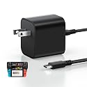 60W USB-C Charger for Steam Deck/Steam Deck OLED, Switch 2/Switch OLED/Switch Lite, with 4.9FT(1.5M) Cable, Supports 4K TV Mode, PD 3.0 Fast Charger