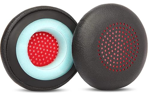 ACCOUTA Premium Replacement Earpads Cushions Compatible with Poly Voyager Focus UC/Voyager Focus 2 UC Headphones Ear Pads with Softer Protein Leather