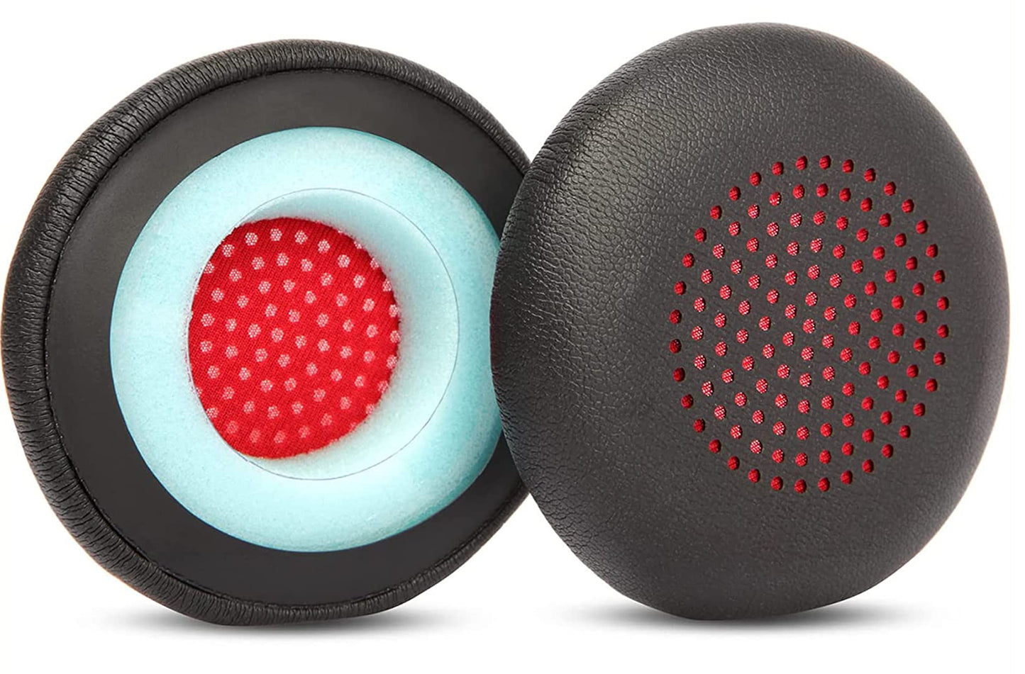 ACCOUTA Premium Replacement Earpads Cushions Compatible with Poly Voyager Focus UC/Voyager Focus 2 UC Headphones Ear Pads with Softer Protein Leather