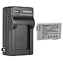 Kastar 1-Pack Battery and AC Wall Charger Replacement for Canon DC201, DC210, DC211, DC220, DC230, iViS DC22, iViS DC50, iViS DC200, Elura 100