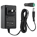 12V 2A 24W AC/DC Adapter- AC 100-240V to DC 12 V2A 5.5 * 2.1mm Transformers for LED Strip Lights,CCTV Camera