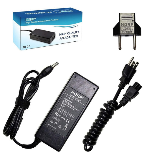 HQRP AC Adapter Compatible with Micca EP350, EP350 G2, EP600, EP600 G2, EP950 PS48IBCAY3000S Digital Media Player Power Cord Plus Euro Plug Adapter
