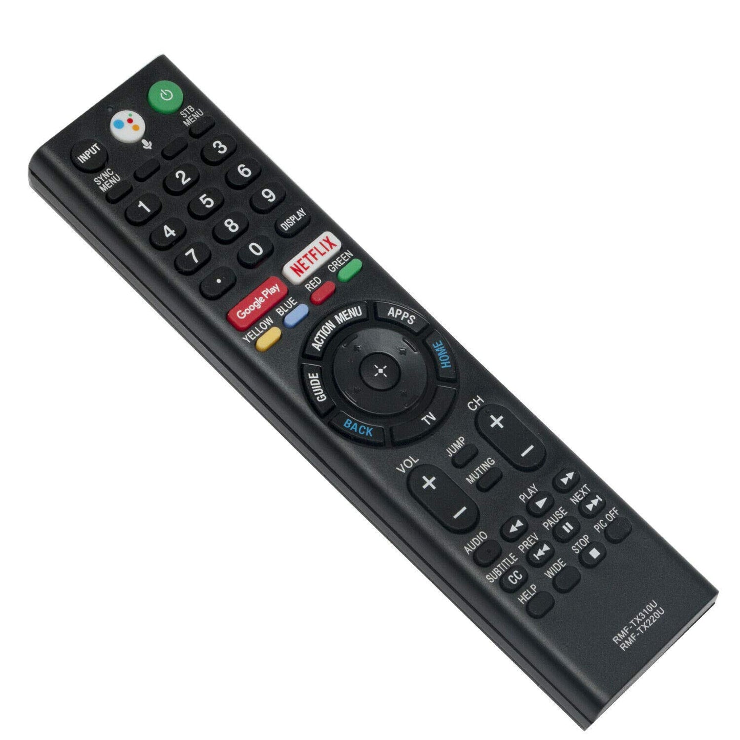 New RMF-TX220U Voice Remote Control for Sony Smart TV 4K Ultra HDTV RMF-TX310U