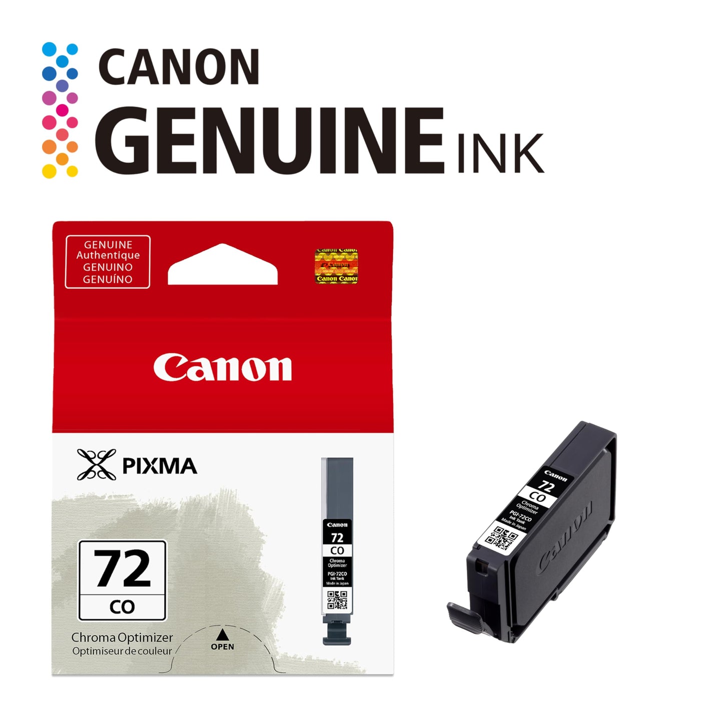 Canon PGI-72 Genuine Chroma Optimizer Ink Tank, Compatible with PIXMA PRO-10 Printers
