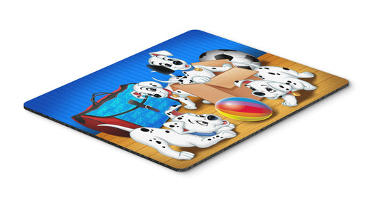 Caroline's Treasures APH9058MP Dalmatians Playing Ball Mouse Pad, Hot Pad or Trivet for Home Office Gaming Working Computers Laptop Mouse Mat,Washable