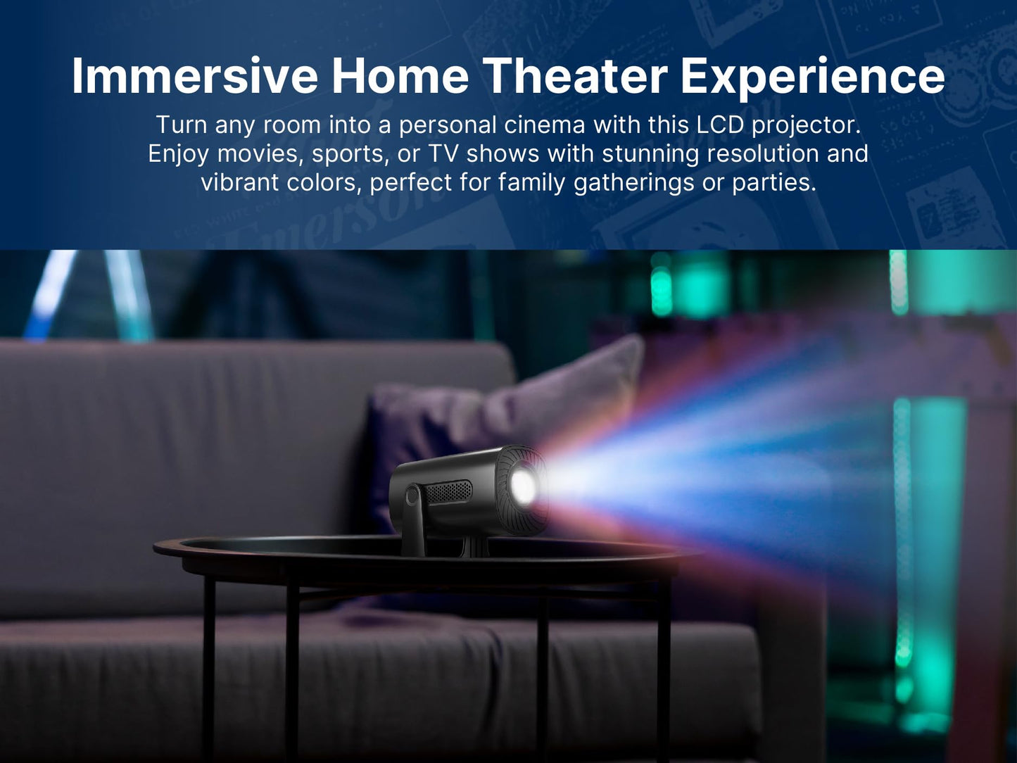 Emerson EVP-2002 120-Inch Home Theater LCD Projector