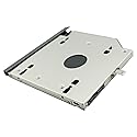 Nimitz 2nd HDD SSD Hard Drive Caddy Compatible with Lenovo Thinkpad E570c E570 E575 with Faceplate/Bracket