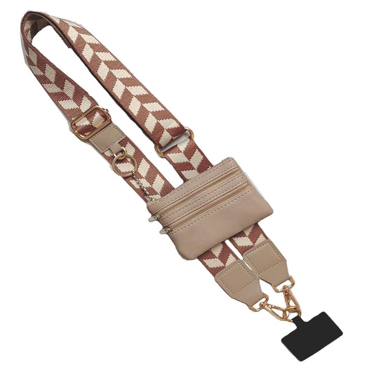 Czrqvyx Multi - Functional Cell Phone Lanyard Crossbody, Adjustable Phone Strap with Detachable Wristlet & Wallet, Universal Phone Lanyard for Easy