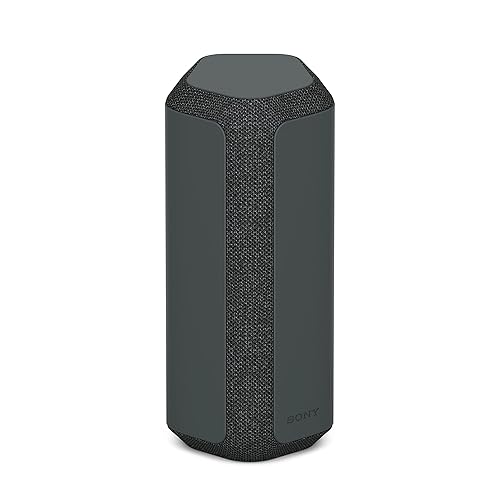 Sony XE300 Portable Waterproof and Dustproof Bluetooth Speaker - Black (Renewed)