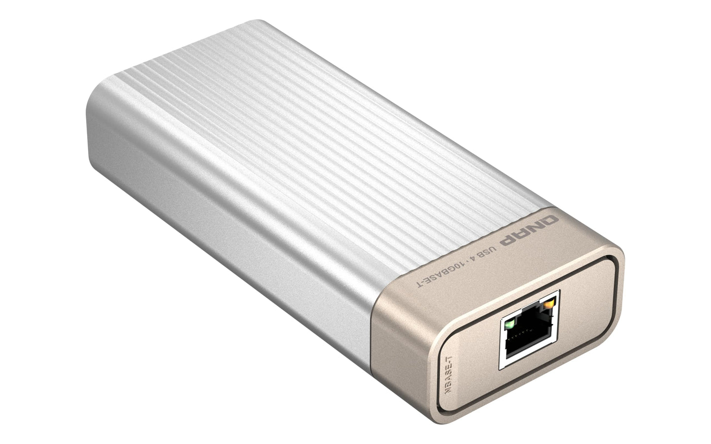 QNAP 10GBASE-T Network Adapter to USB 4 Type-C & Thunderbolt 3/4 Compatible (QNA-UC10G1T)