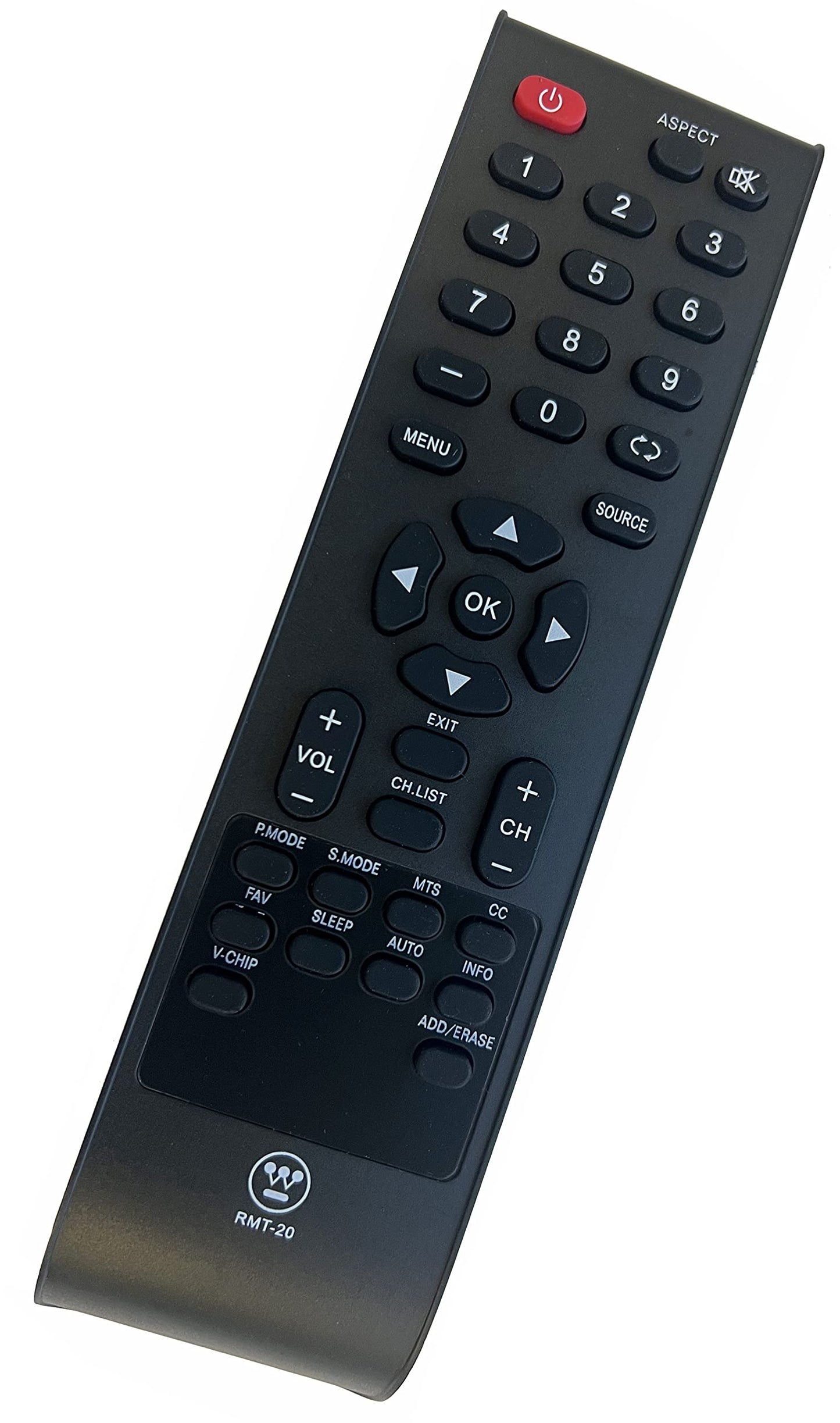 Remote Control RMT-20 Compatible with Westinghouse Digital LED LCD TV