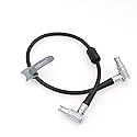 Uonecn LCD EVF Cable FHG.1b 16 pin Male to FHG.1b 16 pin Male Cable for LCD EVF Elbow Red Epic Scarlet Red One