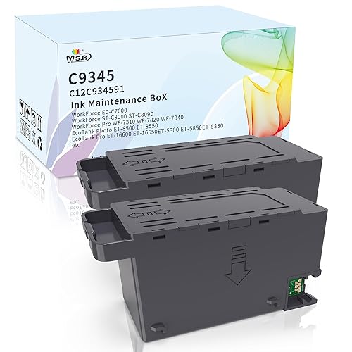 MS.R C9345/PXMB9 Maintenance Box C12C934591 Replacement for ET5880 ET5850 5800 ET8550 8500 WF7840 WF7820 7310 ET16600 ET16650 ST-C8000 EC-C7000