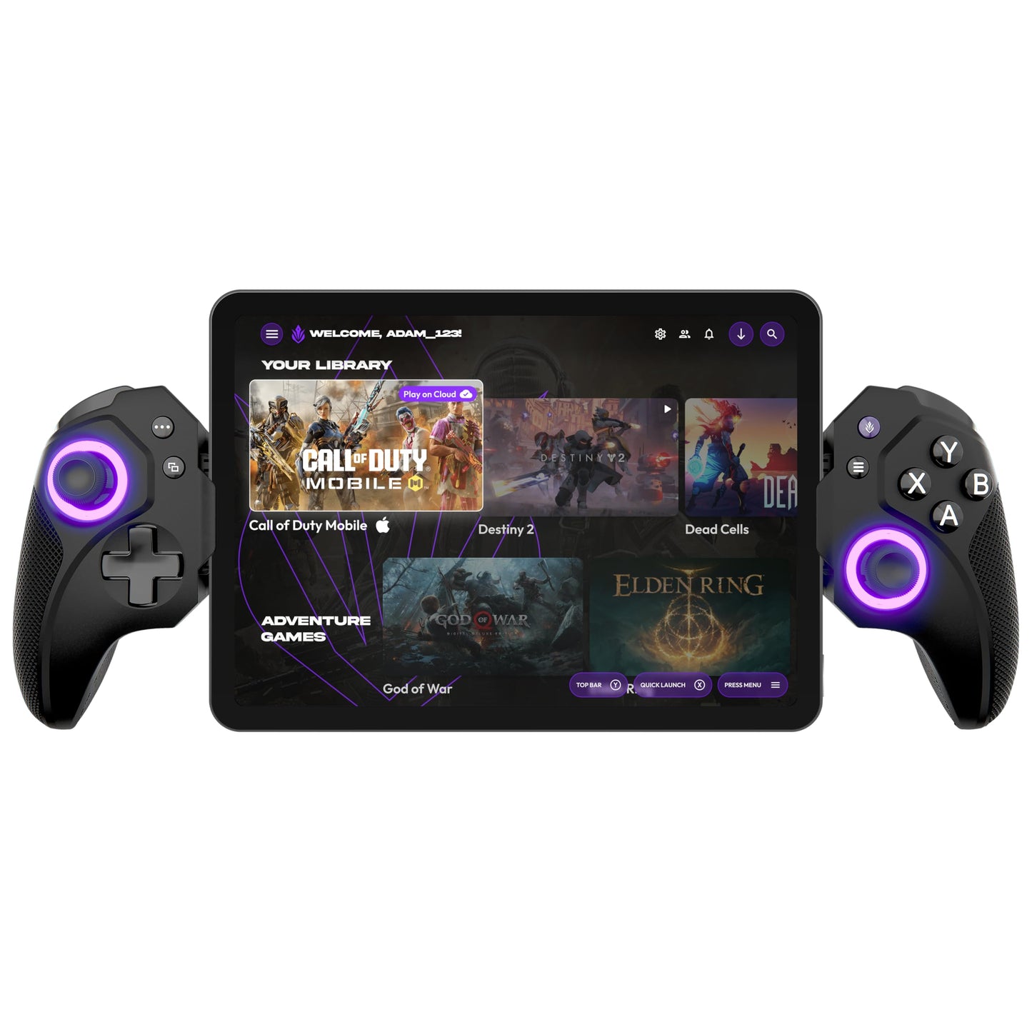 ELO Vagabond Mobile Gaming Controller for iPhone 15/16/17, iPad Mini & Android (USB-C) - Hall Effect Joysticks - Made for iPhone - Play Call of Duty
