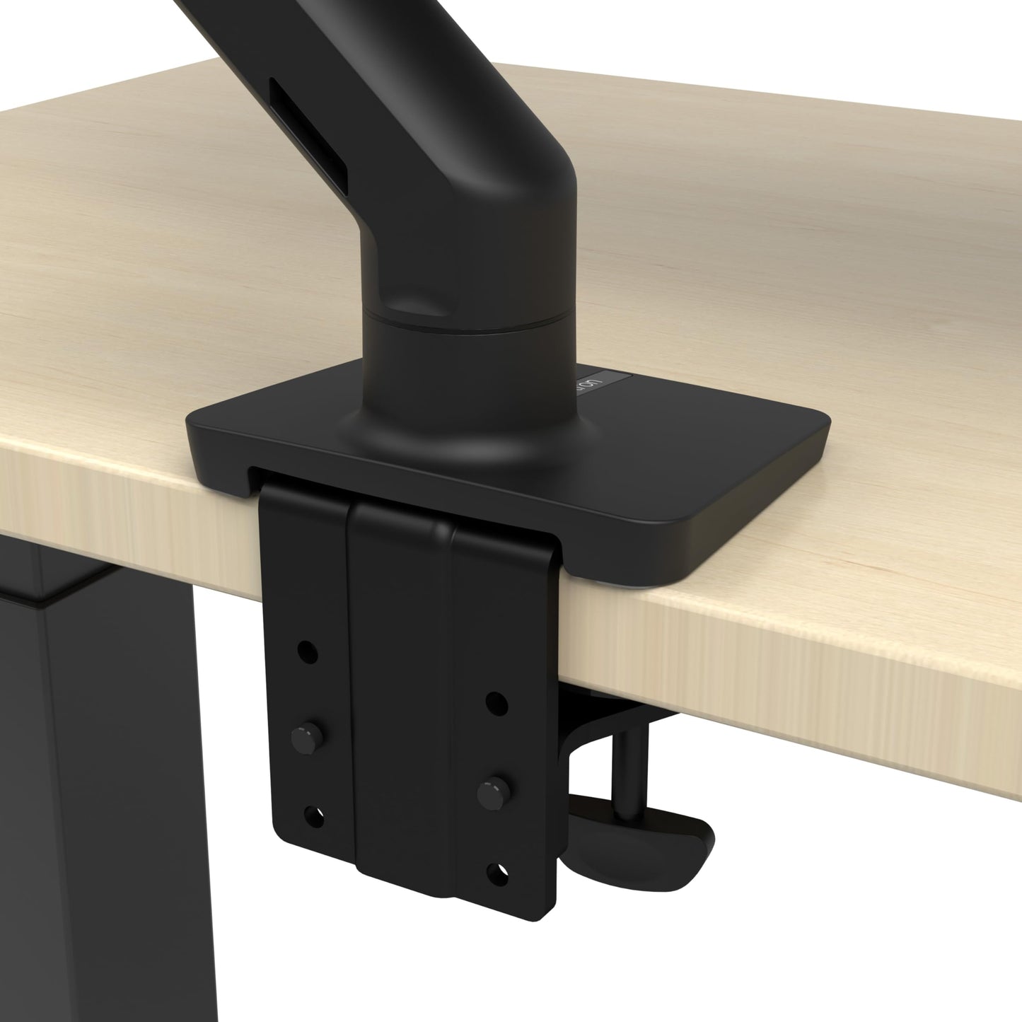 Ergotron - HX Desk Mount Conversion Kit - Add-on for HX Wall Monitor Arms - Matte Black
