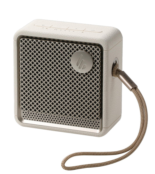Edifier ES20 Portable Bluetooth Speaker with IP67 Waterproof & Dustproof, 15 Hours Playtime, Wireless Connectivity for Home Office Outdoor - Ivory