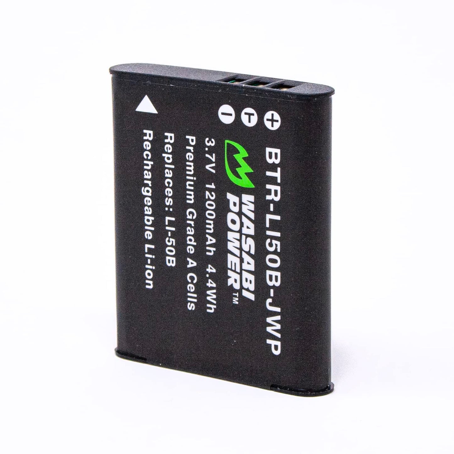 Wasabi Power Battery (2-Pack) and USB-C Charger for Ricoh Pentax D-LI92 and Ricoh Pentax Optio I-10, RZ10, RZ18, WG-1, WG-1 GPS, WG-2, WG-2 GPS, WG-3