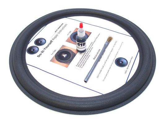 Springfield Speaker JL Audio 15" Speaker Foam Surround Edge Repair Kit - 1 Speaker Kit - Compatible with JL Audio 15W0, 15W1, 15W6