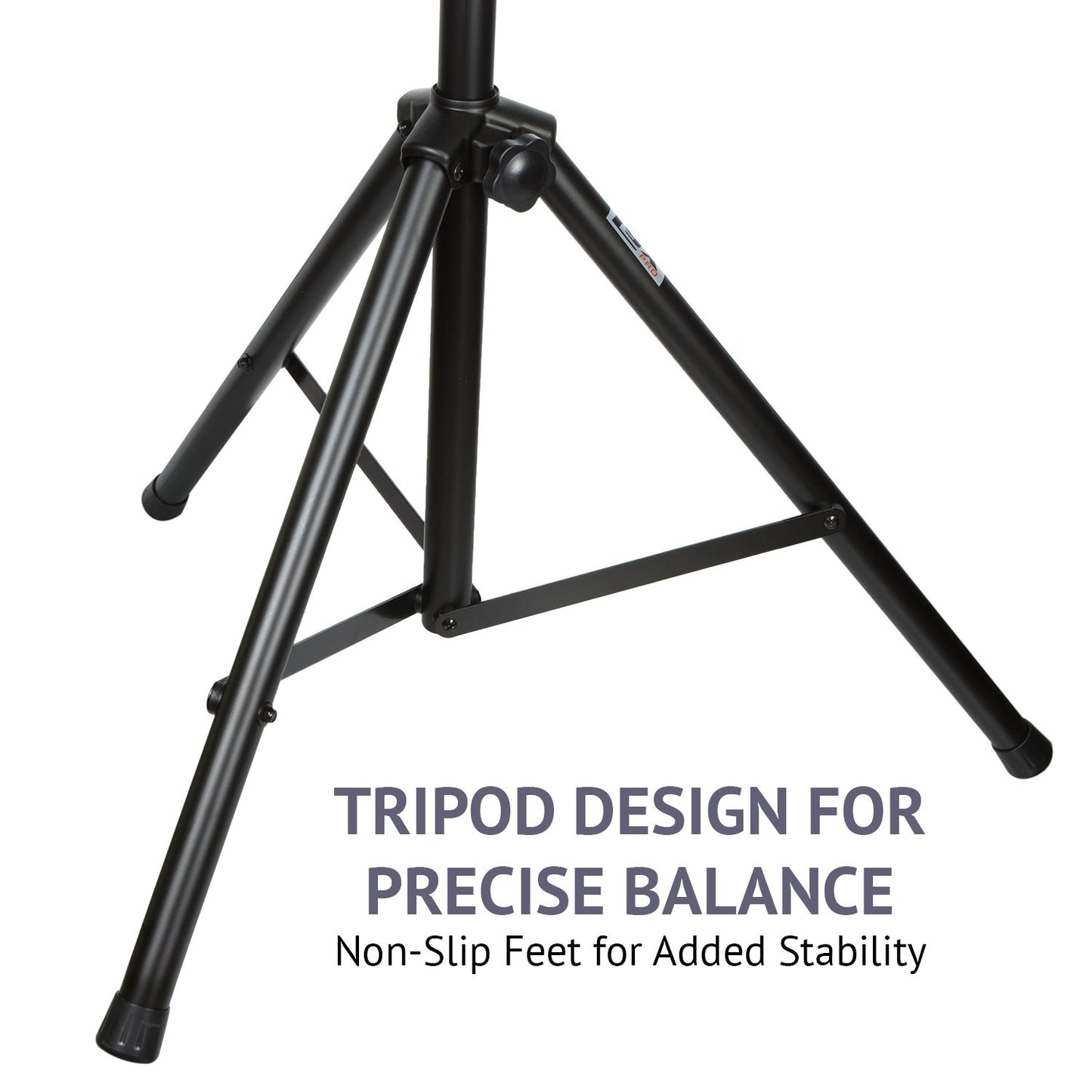 LyxPro SMT-1 Professional Microphone Stand Heavy Duty 93” Studio Overhead Boom Stand 76” Extra Long Telescoping Arm Mount, Foldable Tripod Legs &