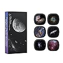 Realistic Discs - Discs for Ainael Meteor and Galaxy Projector, 5k Ultra HD Slide for Home Planetarium, 6 Discs Set Without Projector (Nebula 3)