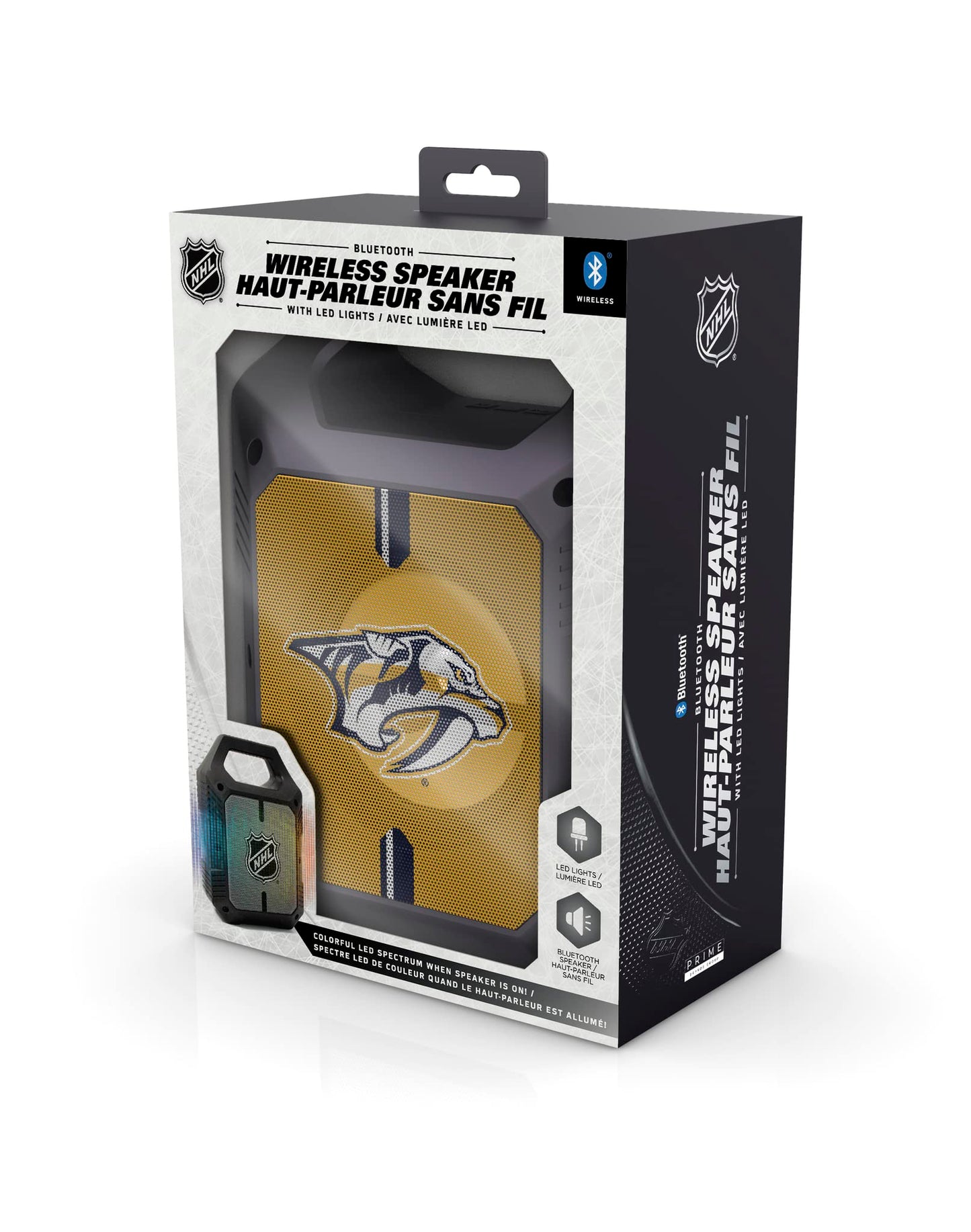 SOAR NHL XL LED Wireless Bluetooth Speaker, Nashville Predators
