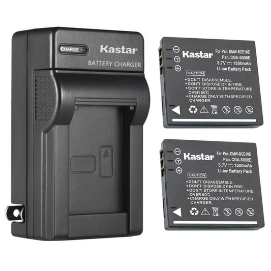 Kastar 2-Pack Battery and AC Wall Charger Replacement for Ricoh DB-70 Battery, Ricoh BJ-7 Charger, RICOH CX1, CX2, Caplio R6, Caplio R7, Caplio R8