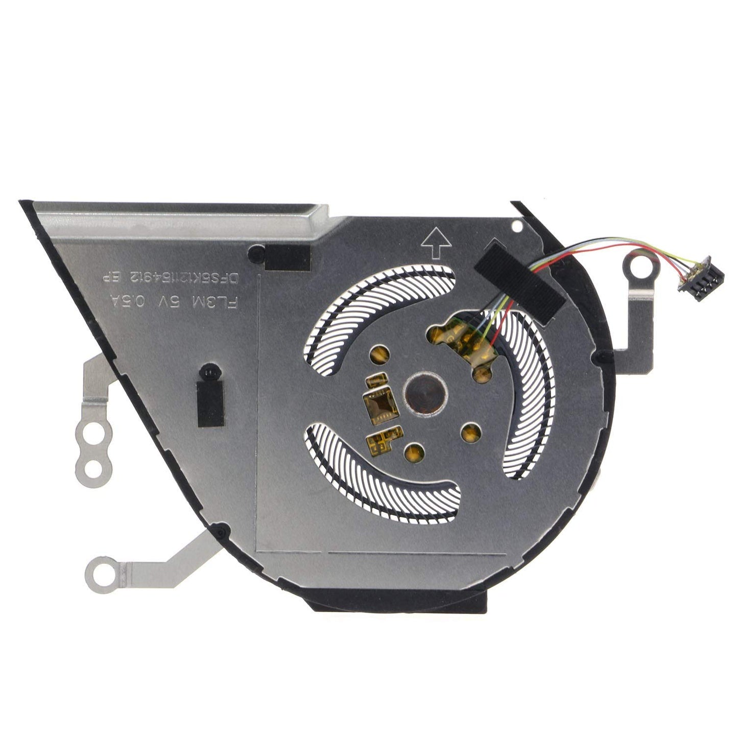 TRADOCK CPU Cooling Fan for Asus Vivibook 14" X420U/X420UA/X420UQ (3 Watts, 5 Volts, 4000 RPM, 5 dB, 7 mm Height, 3-Pin, Forced Air, Compatible