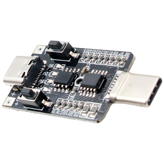 JacobsParts USB C PD DC Voltage Trigger Test Module 9V 12V 20V Adjustable Power 5A 100W E-Mark Type-C