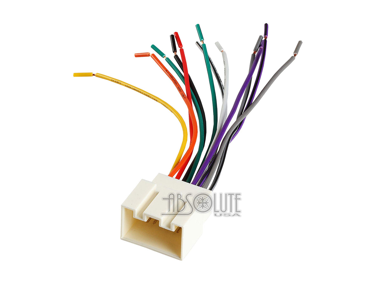 Absolute USA ABS99-5000 Fits Lincoln LS Series 2000-2003 Single DIN Stereo Harness Radio Install Dash Kit Package