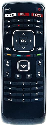 XRT112 Replacement Remote Control fit for Vizio Smart Internet LED TV with Shortcut APP Keys